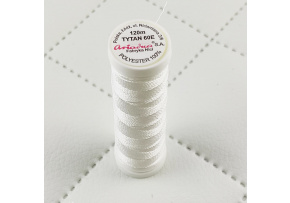 Sewing thread Titan 60E 120 m color white 2500 small Sewing thread Titan 60E 120 m color white 2500 small