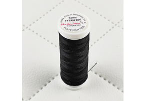 Sewing thread Titan 60E 120 m color black 2799 small Sewing thread Titan 60E 120 m color black 2799 small