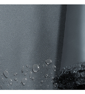 Waterproof fabric Kodura PVC coating 1680D, 546 g/m², width 150 cm, graphite