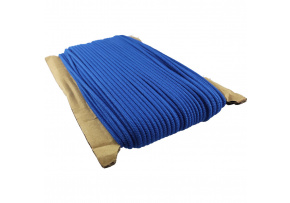 Round colored elastic, 3 mm, 50 m, cornflower color Round colored elastic, 3 mm, 50 m, cornflower color