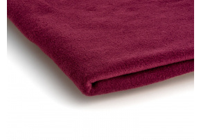 Microfleece Fabric Bordeaux
