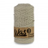 Cotton cord 3mm, 100m, LIGHT. BEIGE