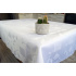 Water-repellent tablecloth Carre, 140x220 cm color White, stain-resistant