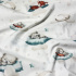 Cotton fabrics, yardage Good Sleep on White