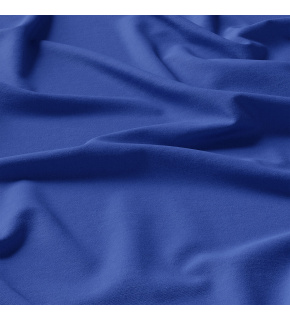 Solid color cotton fabric, 125 g/m², width 160 cm, cornflower blue