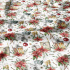 Christmas cotton fabric, by the meter, width 160 cm, Lamp and Glasses