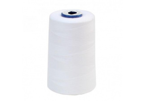 Sewing threads VIGA 80 for overlock machines 5000m color white 1630