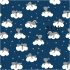Cotton fabrics, by the meter. Little Rabbit on Blue