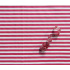 Decorative children's cotton fabrics, by the meter. Red Stripes