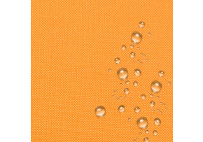 Water-repellent fabrics, Oxford, width 160 cm, Orange
