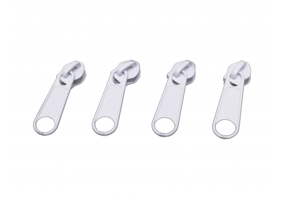 Rider color white 5 mm metal 500 pcs