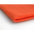 Microfleece fabric color orange 1.55 m x 0.33 m