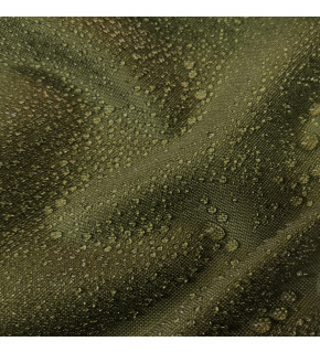 Water-repellent Oxford fabric with PU coating, 200 g/m², width 160 cm, olive
