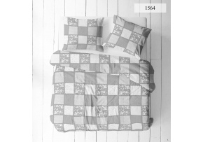 Flannel bedding with zipper, color Gray, 140x200 cm Flannel bedding with zipper, color Gray, 140x200 cm