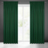 Blackout curtain with pleating tape TM. GREEN 135X270 cm