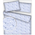 Children's Cotton Fabric Stars Blue on Blue