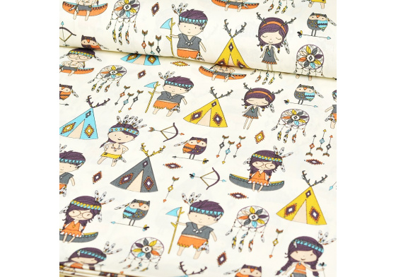 Cotton fabrics, width 160 cm, pattern Christmas 008