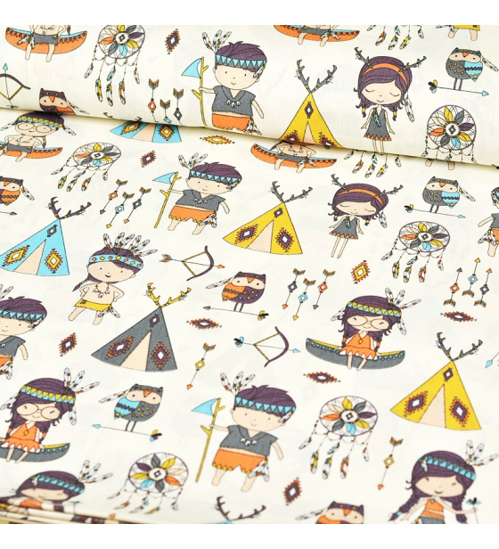 Cotton fabrics, width 160 cm, pattern Christmas 008