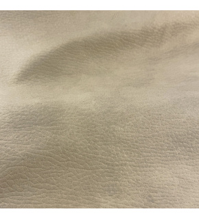 Eco-leather Largo Beige, durable upholstery fabric with a pronounced texture, by the meter