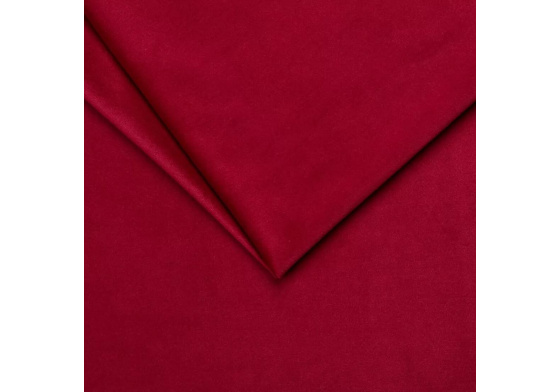 Upholstery Fabric Velur Tiffany for Furniture, Heavy Fabric, by the Meter - Pet Proof, Dark Red