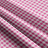 Children's cotton fabrics, by the meter. 8 mm Cube, Pink