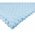 Minky dot fabric, 300 g/m², width 160 cm, by the meter, light blue