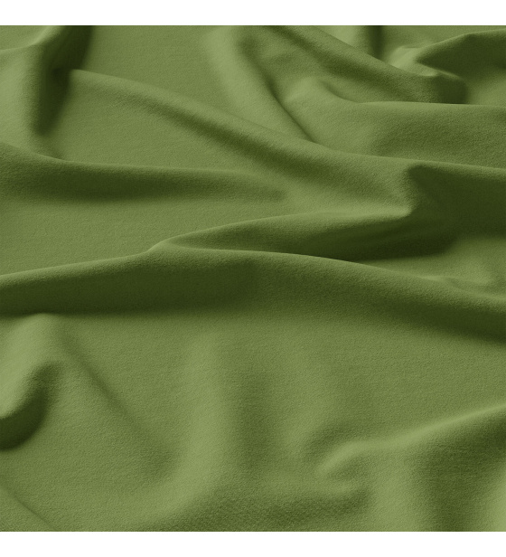 Solid-colored cotton fabric, 125 g/m², width 160 cm, khaki