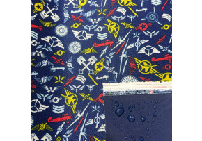 Water-repellent materials Codura, Ocean in Blue