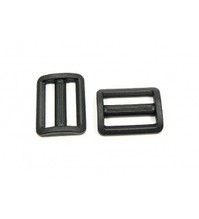 Plastic loops width 50 mm black