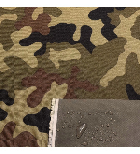 Waterproof fabric Kodura PVC coating 600D, 360 g/m², width 150 cm, Moro