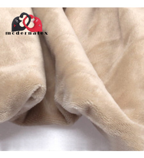 Minky fabric, solid color, 220 g/m², width 160 cm, beige