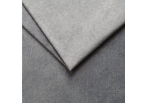 Velvet upholstery fabric Salvador Grey for furniture, by the meter - Pet Proof
