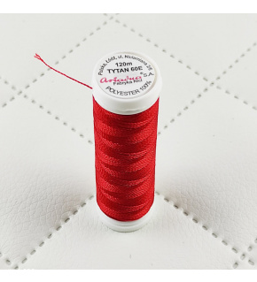 Sewing thread Titan 60E 120 m color red 2522 small