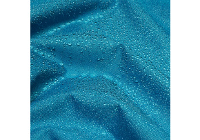 Water-repellent Oxford fabric with PU coating, 200 g/m², width 160 cm, dark turquoise