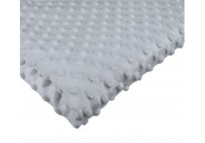 Minky Fabric 300 Dot, Color Gray